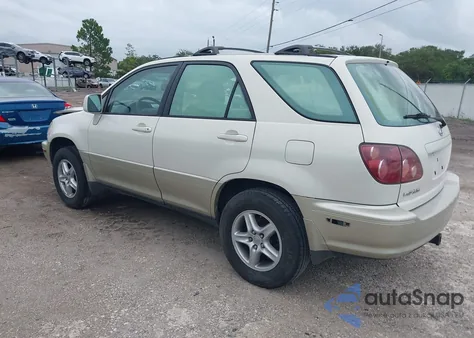 2000 Lexus Rx 300 из США, поврежденный, VIN JT6GF10U2Y0067563